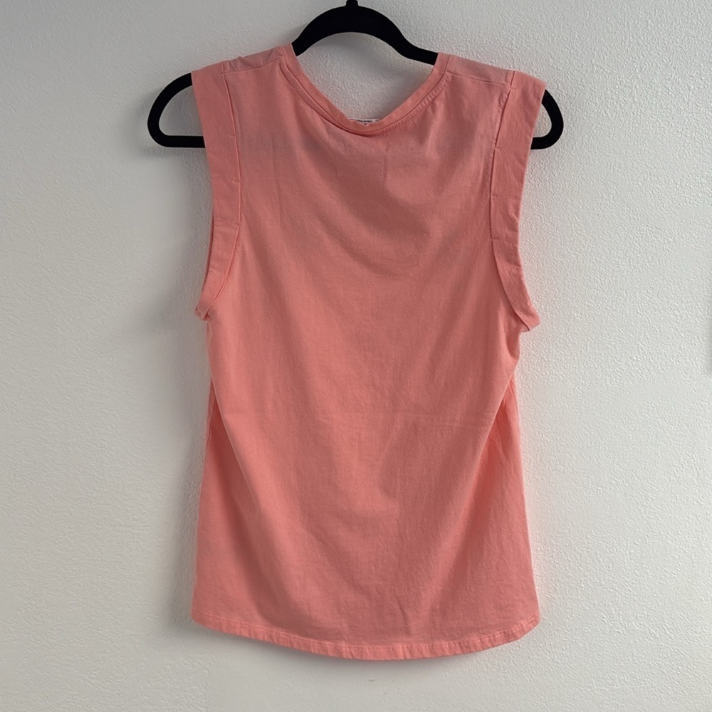 The Upside Pink Graphic Muscle Tank Organic Cotton Size 4 (US Small) - Picture 6 of 10